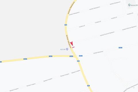 Білборд, Бігборд (Борд)  B у Запоріжжі вул Заводська схема