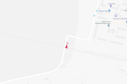 Білборд, Бігборд (Борд)  A у Меліоративному ЖД переезд схема