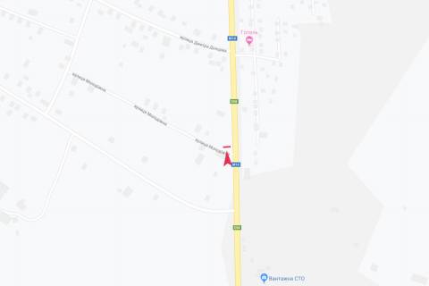 Билборд B в Запорожье на Воскресенск схема