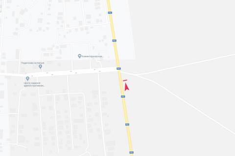 Білборд, Бігборд (Борд)  A у Запоріжжі въезд схема