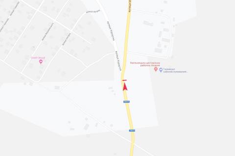 Билборд A в Хмельнике выезд с города схема
