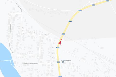 Билборд A в Хмельнике вьезд в город схема