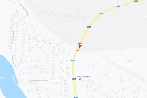 Билборд B в Хмельнике вьезд в город схема