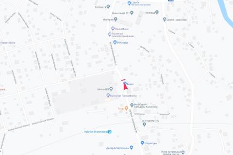 Билборд A в Калиновке (Винницкой обл) вул Незалежности схема