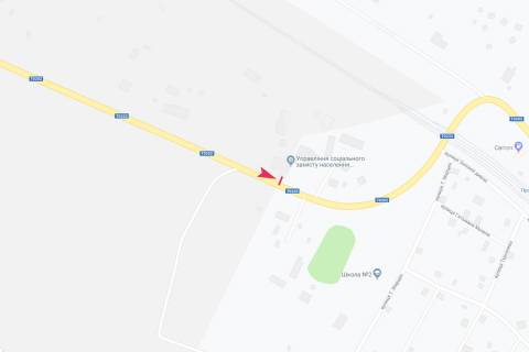 Билборд B в Крыжополе выезд с города схема