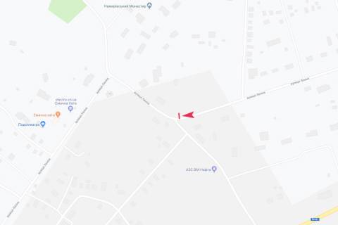 Білборд, Бігборд (Борд)  A у Немирові вул Ленина схема