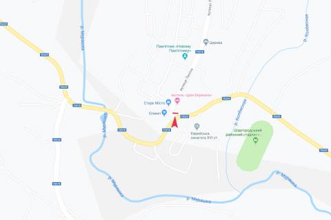 Білборд, Бігборд (Борд)  A у Шаргороді вул Ленина схема