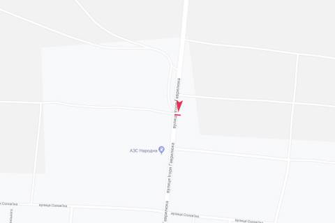 Билборд B в Томашполе вул Гаврилюка схема