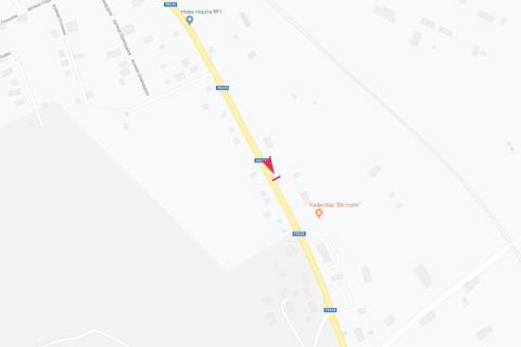 Билборд B в Вапнярке вьезд в город схема