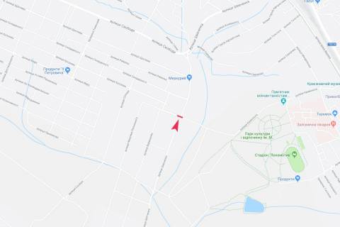 Билборд A в Жмеринке вул Шевченка схема