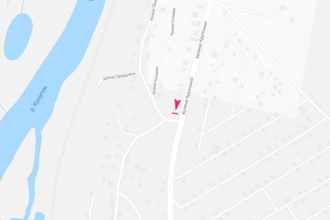 Билборд A в Запорожье вул Кірова схема