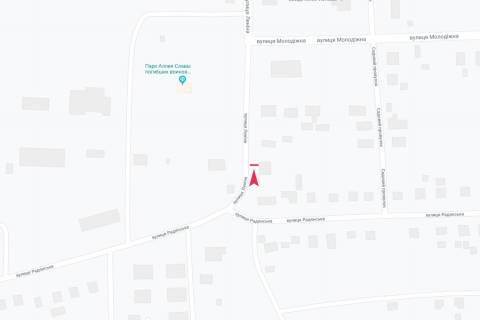 Билборд A в Степногорске вул Шкільна схема
