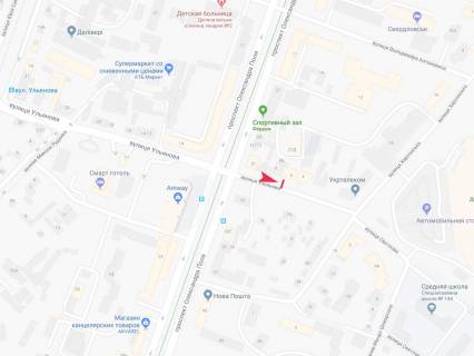 Беклайт B у Дніпро (Дніпропетровськ), 2.3x3.14  Ульянова вул., 4 схема