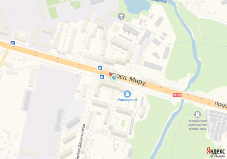 Билборд A в Житомире, 6x3  Пр-т Незалежності, 106 схема