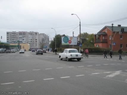 Билборд A в Звягель (Новоград-Волынский), 6x3  Шевченко, 40 фото 1