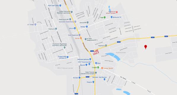 Билборд A в Подольск (Котовск (Подольск)), 3х6  - схема