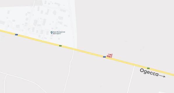 Билборд B в Одеських трасах, 3х6  Одесса-Кучурганы схема