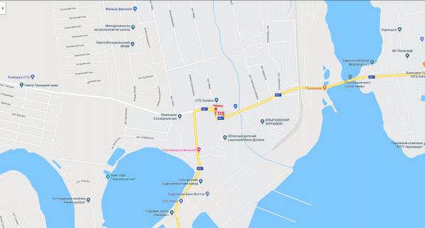 Білборд, Бігборд (Борд)  A у Малодолинську, 3*4  Малодолинское схема