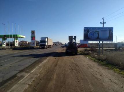Билборд A в Одессе, 3х6  транспорт рухається на пос. Котовського, Куяльник, площина знаходиться біля Авторинку фото 1