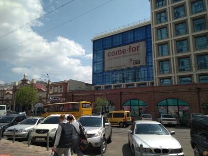 Брандмауэр A в Одессе, 6,7*13,1  ул Пантелеймоновская ТЦ Новый Привоз фото 1