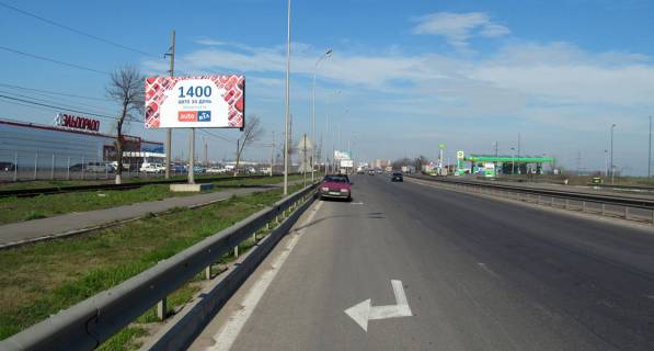 Білборд, Бігборд (Борд)  + у Одесі, 3х6  Одесса-Николаев Фото 1