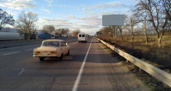 Білборд, Бігборд (Борд)  A у Одесі, 6х3  Киевская трасса Фото 1