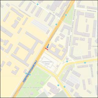 Бэклайт B в Киеве, 3.20 x 2.24  Солом'янська площа, до Севастопольської площі схема