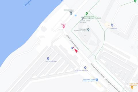 Ситилайт B в Харькове, 1,24х1,84  Валентиновская ул., 2а схема