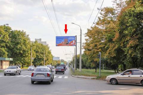 Билборд A в Харькове, 3х6  Гвардейцев Широнинцев ул., 77, в центр фото 1