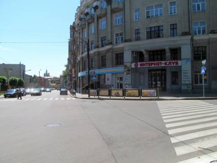 Ситилайт A в Харькове, 1,2х1,8  Сковороди (Пушкінська) ул., 9 фото 1