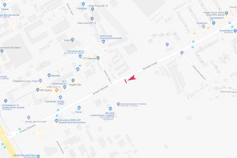 Билборд B в Днепр (Днепропетровск), 3х6  Слави бульвар - Праці пр-т, навпроти, 15 (ж/м Сокол - 2) схема