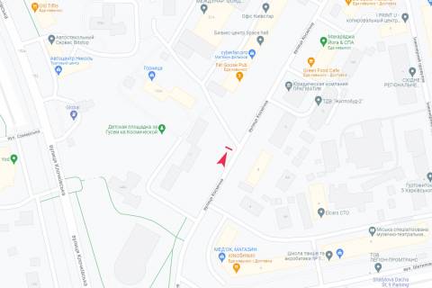 Беклайт B у Харкові, 3,1х2,2  Космічна вул., 11 схема