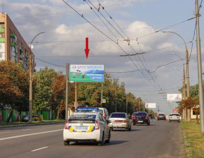 Билборд B в Харькове, 3х6  просп. Байрона (Героїв Сталінграда) ,173, з центру фото 1