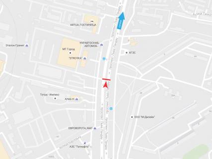 Призма A в Харькове, 3х6  просп. Льва Ландау (50-річчя СРСР), 149, в центр - 383411 схема