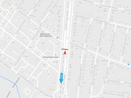 Призма A в Харькове, 3х6  просп. Льва Ландау (50-річчя СРСР), 74, в центр - 383353 схема