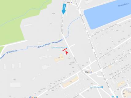 Сiтiлайт B у Харкові, 1,24х1,84  Клочковская ул. 309  (остановка Алексеевская балка (1)) схема