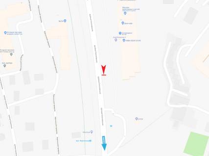 Бэклайт B в Харькове, 3,1х2,2  Клочківська вул., 134б, в центр схема
