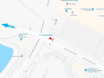 Призма B в Харькове, 3х6  Героїв Праці вул., 7 (1), з центру (VIP) (Караван) - 382440 схема