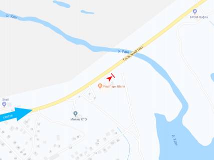 Билборд A в Харькове, 3х6  Полтавський шлях вул., 207-а, в центр схема
