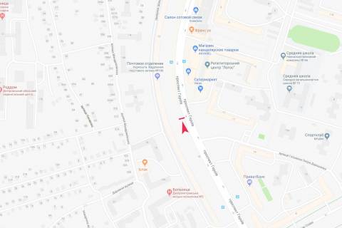 Билборд B в Днепр (Днепропетровск), 3х6  Героїв просп., 12 схема