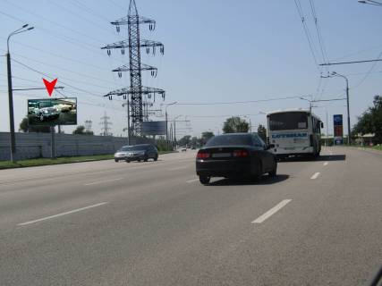 Билборд B в Днепр (Днепропетровск), 3х6  Набережна Заводська, Стан 550  фото 1