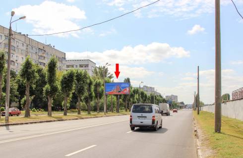 Билборд B в Харькове, 3х6  Леся Сердюка ул., 54, в центр фото 1