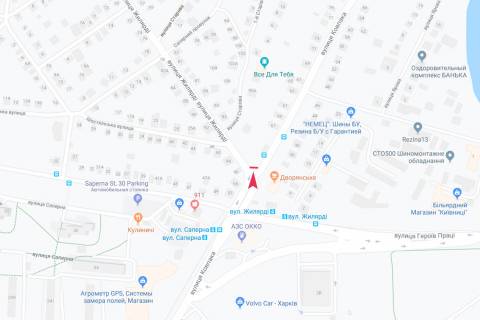Призма A в Харькове, 3х6  Жилярди ул. - Ковпака Сидора ул., в центр, VIP - 382535 схема