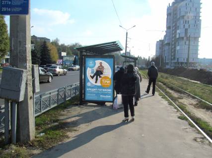 Ситилайт B в Харькове, 1,24х1,84  Клочковская ул. - Павловская ул. (остановка ул. Павловская) фото 1