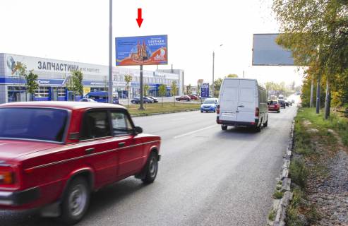 Билборд B в Харькове, 3х6  Мереф'янське шосе, 9-а, з центру фото 1