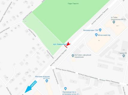 Сiтiлайт B у Харкові, 1,24х1,84  Академика Павлова ул. (напротив дома № 88) (1) (остановка улица Ивана Камышева), в центр схема