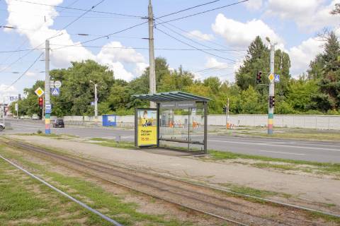 Сiтiлайт A у Харкові, 1,24х1,84  Академика Павлова ул., 149 (остановка переулок Солнечный), из центра Фото 1