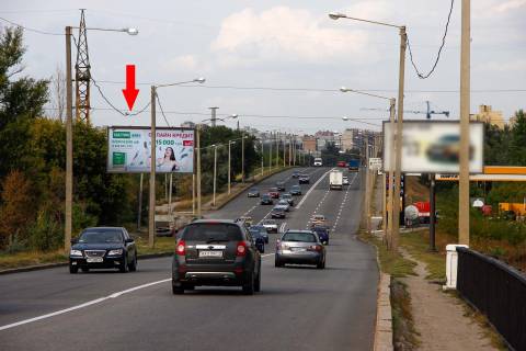 Білборд, Бігборд (Борд)  B у Харкові, 3х6  Полтавський шлях вул., в центр Фото 1