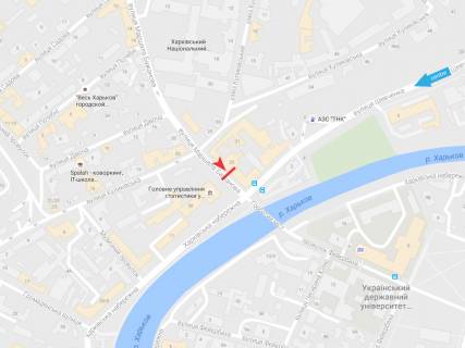 Ситилайт B в Харькове, 1,2х1,8  Маршала Бажанова ул., 21/23 схема