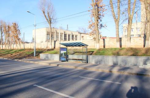 Сiтiлайт A у Харкові, 1,24х1,84  Клочковская ул. - бул. Фронтовиков, 1   (остановка бул.Фронтовиков) Фото 1